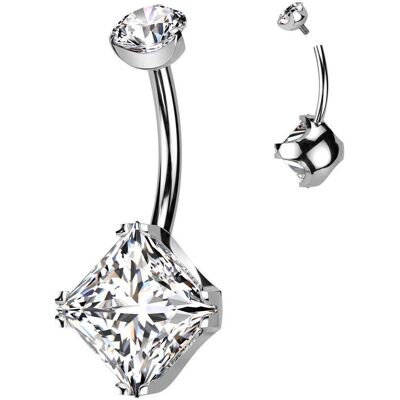 Piercing do pupíku - TITAN (čirá) Piercing do pupíku - TITAN (čirá)
