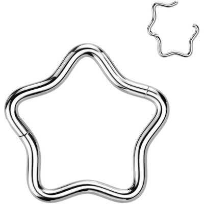 Piercing septum / helix / cartilage TITAN (1,2 x 8 mm) Piercing septum / helix / cartilage TITAN (1,2 x 8 mm)
