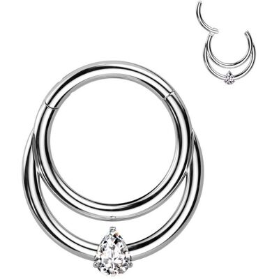 Piercing septum / helix / cartilage TITAN (1,2 x 10 mm) Piercing septum / helix / cartilage TITAN (1,2 x 10 mm)