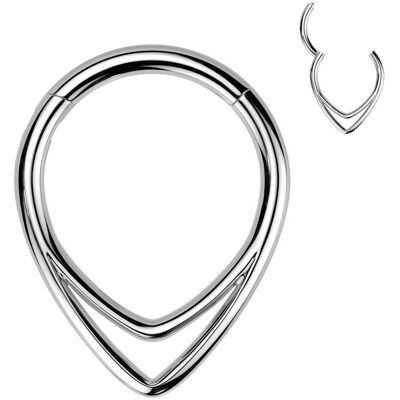 Piercing septum / helix / cartilage TITAN (1,2 x 10 mm) Piercing septum / helix / cartilage TITAN (1,2 x 10 mm)