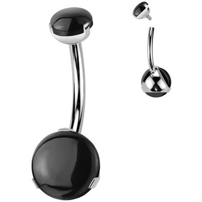 Piercing do pupíku - TITAN, Achát Piercing do pupíku - TITAN, Achát