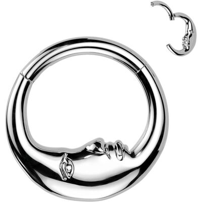 Segment kruh měsíc - helix / cartilage / tragus piercing (1,2 x 10 mm) Segment kruh měsíc - helix / cartilage / tragus piercing (1,2 x 10 mm)