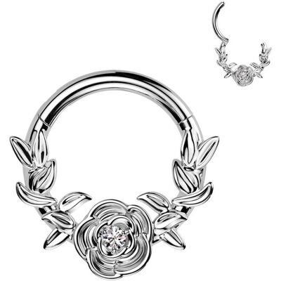 Segment kruh - helix / cartilage / tragus piercing TITAN (1,2 x 8 mm) Segment kruh - helix / cartilage / tragus piercing TITAN (1,2 x 8 mm)
