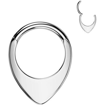 Piercing segment kruh TITAN (1,2 x 8 mm) Piercing segment kruh TITAN (1,2 x 8 mm)