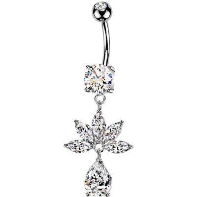 MARRE Visací piercing do pupíku MARRE Visací piercing do pupíku