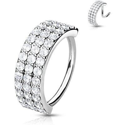 Piercing do nosu / helix piercing 1,0 x 8 mm Piercing do nosu / helix piercing 1,0 x 8 mm