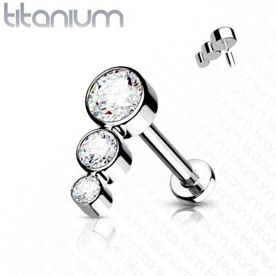 Piercing do brady / ucha TITAN (1,2 x 8 mm) Piercing do brady / ucha TITAN (1,2 x 8 mm)