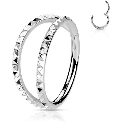 Kruh - helix / cartilage / tragus piercing (1,2 x 8 mm) Kruh - helix / cartilage / tragus piercing (1,2 x 8 mm)