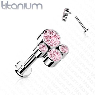 Piercing do brady / ucha TITAN (1,2 x 6 mm) Piercing do brady / ucha TITAN (1,2 x 6 mm)