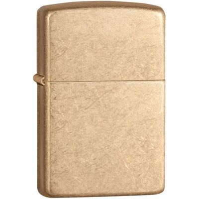ZIPPO zapalovač ARMOR TUMBLED BRASS ZIPPO zapalovač ARMOR TUMBLED BRASS