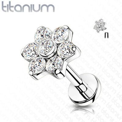 Piercing do brady / ucha TITAN (1,2 x 8 mm) Piercing do brady / ucha TITAN (1,2 x 8 mm)