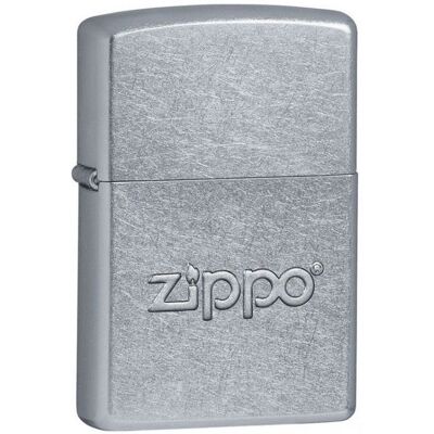 ZIPPO zapalovač Street Chrome logo ZIPPO zapalovač Street Chrome logo
