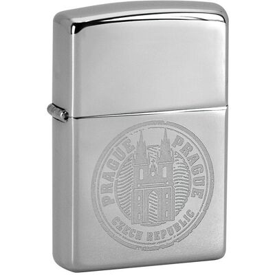 ZIPPO Prague Grunge - benzínový zapalovač ZIPPO Prague Grunge - benzínový zapalovač