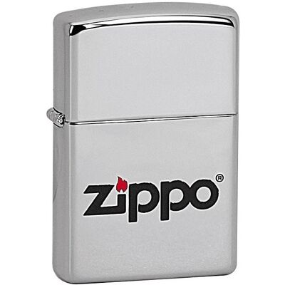 ZIPPO Zippo Logo LC - benzínový zapalovač ZIPPO Zippo Logo LC - benzínový zapalovač