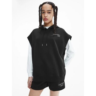 Calvin Klein dámská černá mikina bez rukávů S Calvin Klein dámská černá mikina bez rukávů S