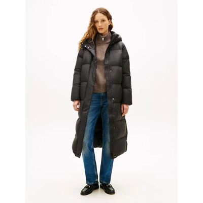Tommy Hilfiger dámská černá péřová bunda XL Tommy Hilfiger dámská černá péřová bunda XL