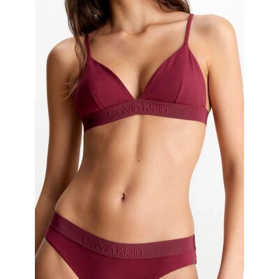 Calvin Klein dámská vínová plavková podprsenka L Calvin Klein dámská vínová plavková podprsenka L