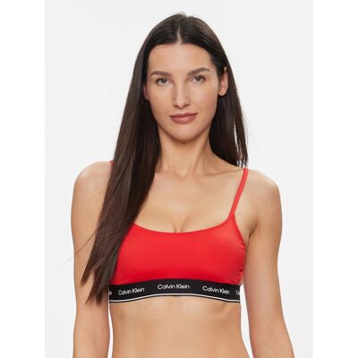 Calvin Klein dámská červená plavková podprsenka S Calvin Klein dámská červená plavková podprsenka S