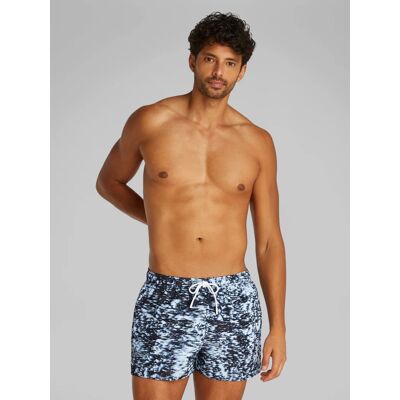 Calvin Klein pánské modročerné plavky XL Calvin Klein pánské modročerné plavky XL