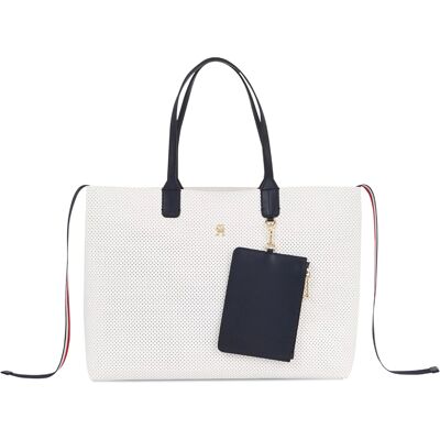 Tommy Hilfiger dámská bílá kabelka Iconic OS Tommy Hilfiger dámská bílá kabelka Iconic OS