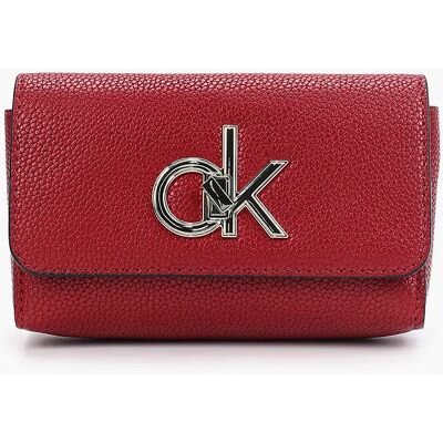 Calvin Klein dámská vínová ledvinka Re-Lock OS Calvin Klein dámská vínová ledvinka Re-Lock OS
