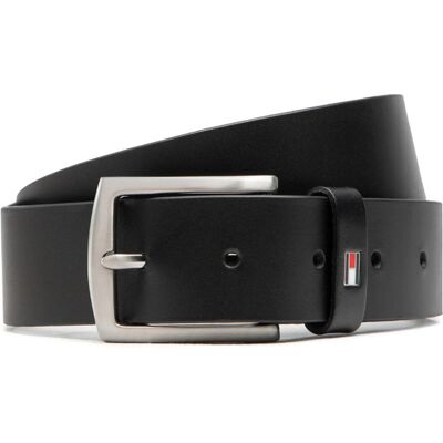 Tommy Hilfiger pánský černý pásek 105 Tommy Hilfiger pánský černý pásek 105