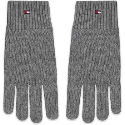 Tommy Hilfiger pánské šedé rukavice OS Tommy Hilfiger pánské šedé rukavice OS