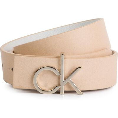 Calvin Klein dámský pudrový pásek 95 Calvin Klein dámský pudrový pásek 95