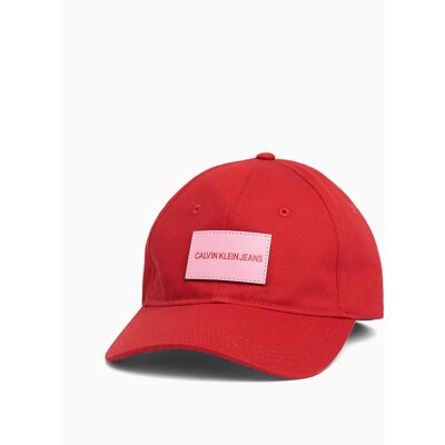 Calvin Klein dámská červená kšiltovka OS Calvin Klein dámská červená kšiltovka OS