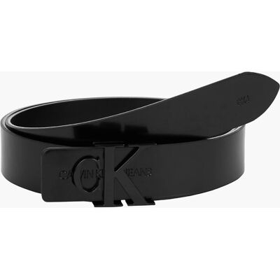 Calvin Klein dámský lesklý černý pásek 95 Calvin Klein dámský lesklý černý pásek 95