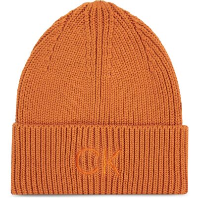 Calvin Klein dámská oranžová čepice OS Calvin Klein dámská oranžová čepice OS