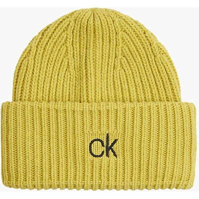 Calvin Klein pánská žlutá čepice OS Calvin Klein pánská žlutá čepice OS