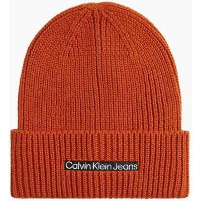 Calvin Klein pánská oranžová čepice OS Calvin Klein pánská oranžová čepice OS