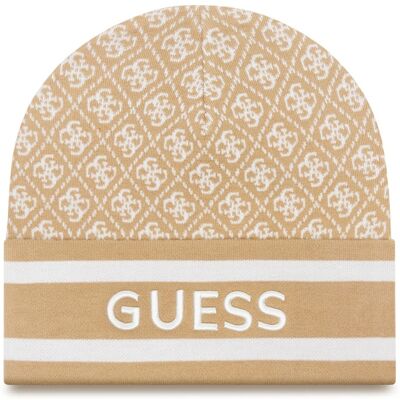 Guess dámská béžová čepice ONE Guess dámská béžová čepice ONE