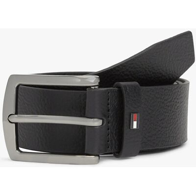 Tommy Hilfiger pánský černý pásek 100 Tommy Hilfiger pánský černý pásek 100