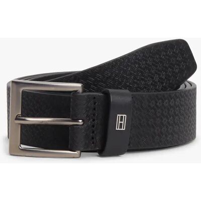 Tommy Hilfiger pánský černý pásek 100 Tommy Hilfiger pánský černý pásek 100