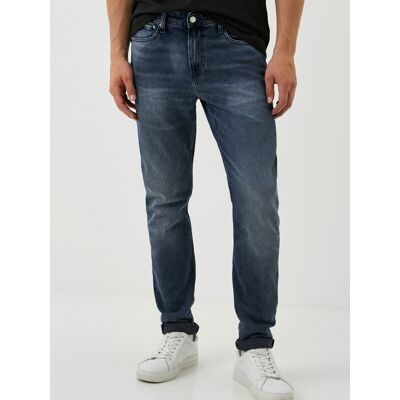 Calvin Klein pánské modré džíny Slim Taper 30/32 Calvin Klein pánské modré džíny Slim Taper 30/32