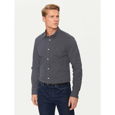 Tommy Hilfiger pánská modrá košile Poplin M Tommy Hilfiger pánská modrá košile Poplin M