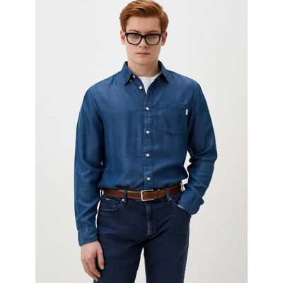 Pepe Jeans pánská modrá košile Petri XL Pepe Jeans pánská modrá košile Petri XL