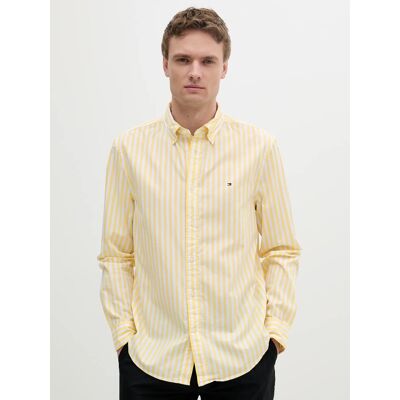 Tommy Hilfiger pánská pruhovaná košile Poplin XL Tommy Hilfiger pánská pruhovaná košile Poplin XL