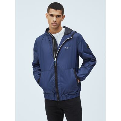 Pepe Jeans pánská modrá bunda Robert M Pepe Jeans pánská modrá bunda Robert M