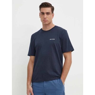 Pepe Jeans pánské modré tričko Callum XL Pepe Jeans pánské modré tričko Callum XL