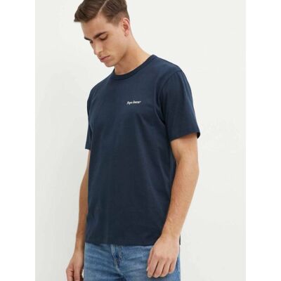 Pepe Jeans pánské modré tričko Alfie XXL Pepe Jeans pánské modré tričko Alfie XXL
