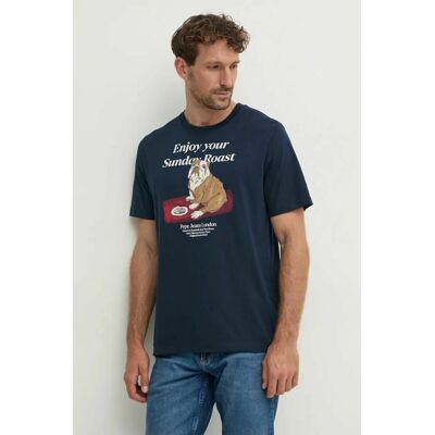 Pepe Jeans pánské tričko AXEL s potiskem XL Pepe Jeans pánské tričko AXEL s potiskem XL