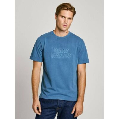 Pepe Jeans pánské modré tričko Darius M Pepe Jeans pánské modré tričko Darius M