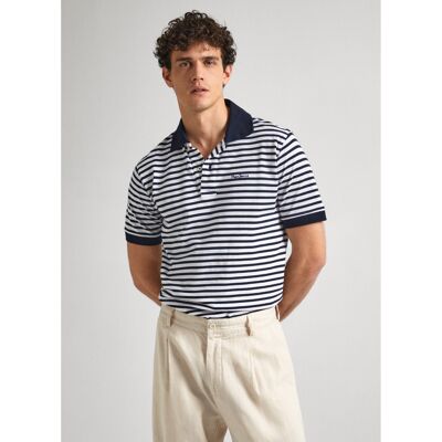 Pepe Jeans pánské proužkované polo tričko HUNTING XL Pepe Jeans pánské proužkované polo tričko HUNTING XL
