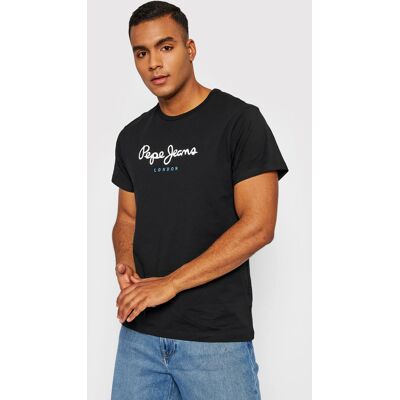 Pepe Jeans pánské černé tričko Eggo S Pepe Jeans pánské černé tričko Eggo S