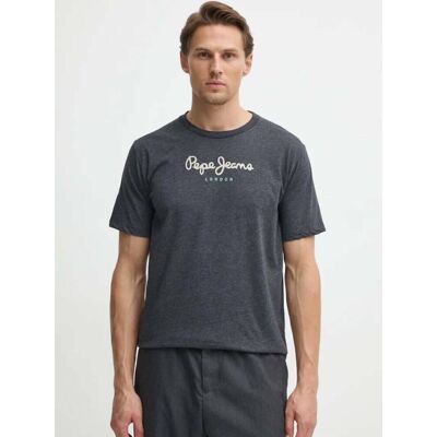 Pepe Jeans pánské šedé tričko Eggo XXL Pepe Jeans pánské šedé tričko Eggo XXL