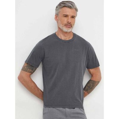 Pepe Jeans pánské tmavě šedé tričko M Pepe Jeans pánské tmavě šedé tričko M