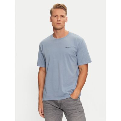 Pepe Jeans pánské modré tričko Jacko S Pepe Jeans pánské modré tričko Jacko S